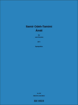 Samir Odeh-Tamimi, ml 2 Pianos Partitur