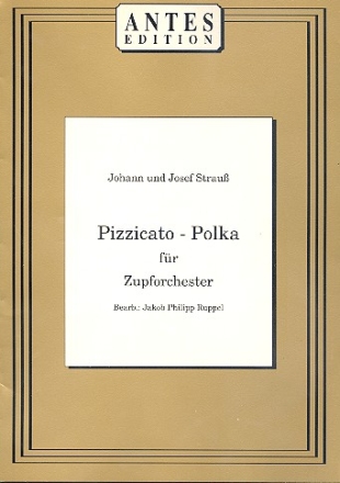 Pizzicato-Polka fr Zupforchester Partitur