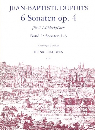6 Sonaten op.4 Band 1 (Nr.1-3) 04423774 Spielpartitur