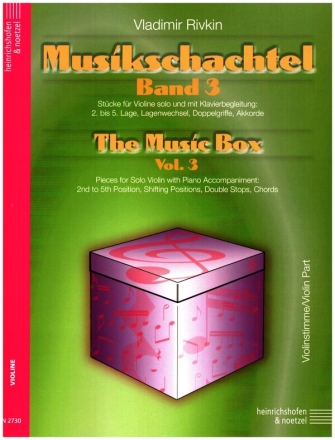 Die Musikschachtel Band 3 fr Violine und Klavier Violine