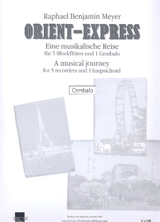 Orient-Express fr 5 Blockflten (SAATB) und Cembalo Cembalo