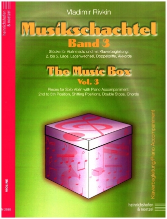 Die Musikschachtel Band 3 fr Violine und Klavier Klavier