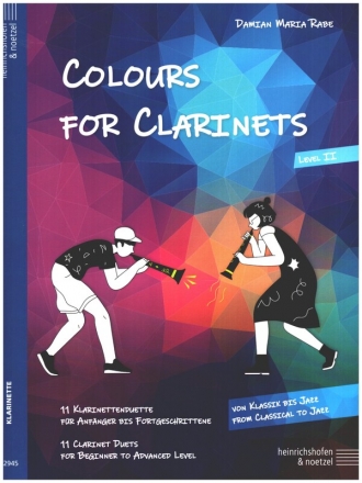 Colours for Clarinets Level 2 fr 2 Klarinetten Partitur und Stimmen