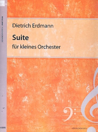 Suite fr kleines Orchester Partitur