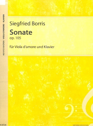 Sonate op.105 fr Viola d'amore und Klavier Archivkopie
