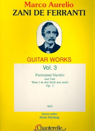 Fantaisie varie sur l'air Wan i in der Fruh aufsteh op.1 fr Gitarre