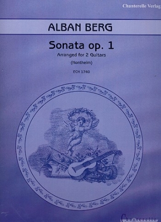 Sonata op.1 for 2 guitars score