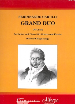 Grand duo op.86 fr Gitarre und Klavier