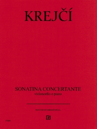 Krejc, I?a, Sonatina Concertante fr Violoncello und Klavier