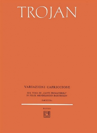Variazioni Capricciose  - Rozmarne Variace, na Tma 