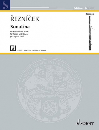 Reznicek, Petr, Sonatina fr Fagott und Klavier