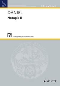 Notopis II  - Notenhefte fr