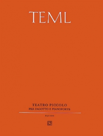 Teatro piccolo fr Fagott und Klavier