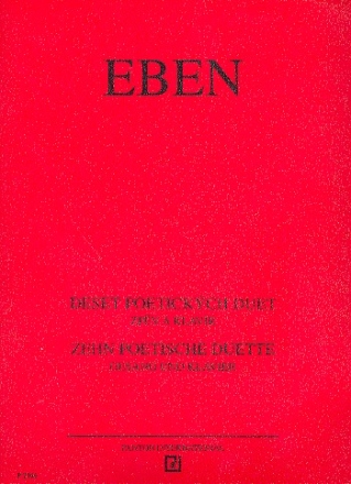 10 poetische Duette fr Gesang und Klavier