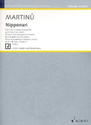 Nipponari fr Frauenstimme und Klavier (tschech/dt/en)