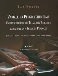 Variationen ber ein Thema von Pergolesi fr Klavier 4-hndig