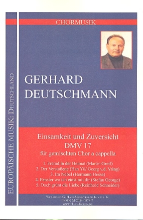 Einsamkeit und Zuversicht DWV17 fr gem Chor a cappella Partitur