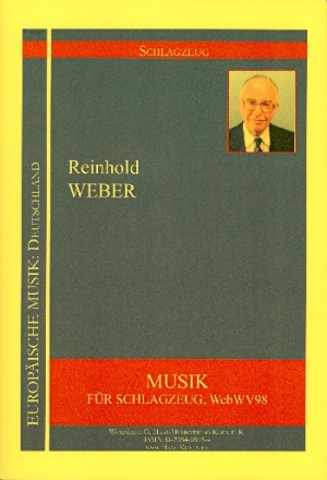 Musik WebWV98 fr Schlazeug Partitur und Stimmen