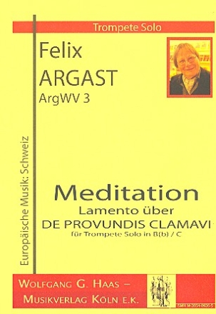 Meditation ber De profundis clamavi ArgWV3 fr Trompete