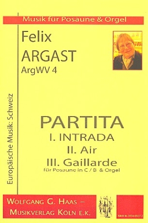 Partita ArgWV4 fr Posaune und Orgel