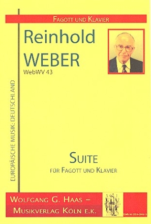 Suite WebWV43 fr Fagott und Klavier