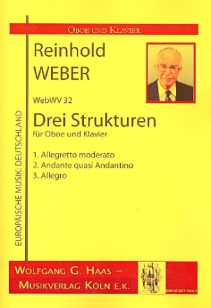 3 Strukturen WebWV32 fr Oboe und Klavier