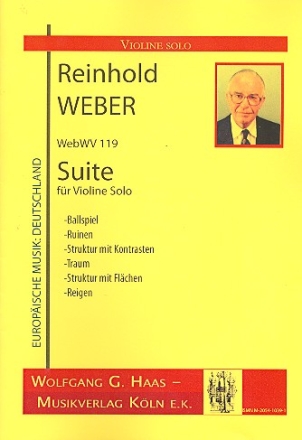 Suite WebWV119 fr Violine