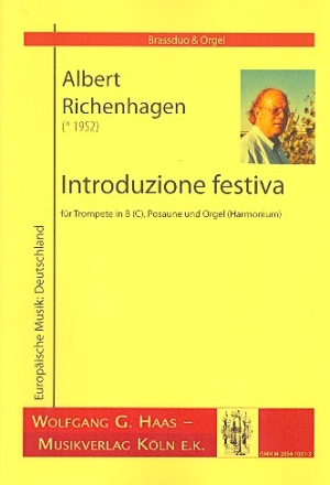 Introduzione festiva fr Trompete, Posaune und Orgel