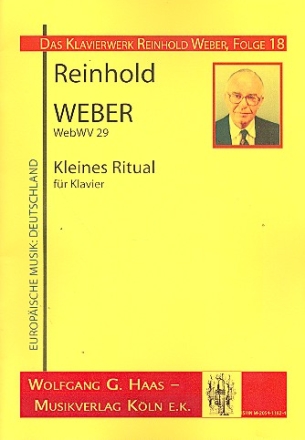 Kleines Ritual WebWV29 fr Klavier