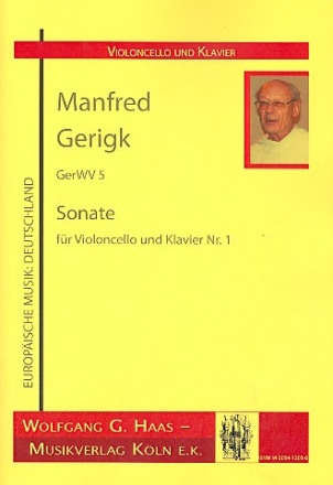 Sonate Nr.1 GerWV5 fr Violoncello und Klavier
