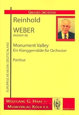 Monument Valley WebWV86 fr Orchester Partitur