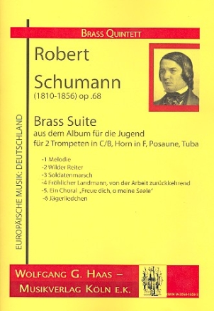 Brass Suite fr 2 Trompeten, Horn, Posaune und Tuba Partitur und Stimmen