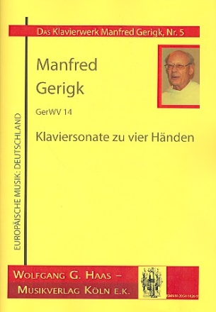 Sonate GerWV14 fr Klavier zu 4 Hnden Partitur und Stimme