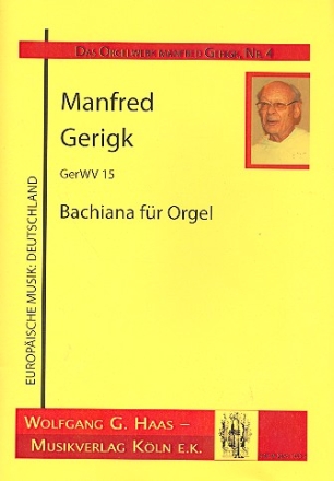 Bachiana GerWV15 fr Orgel