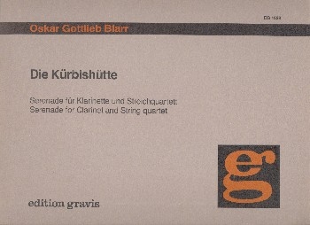 Die Krbishtte fr Klarinette(B) und Streichquartett Partitur