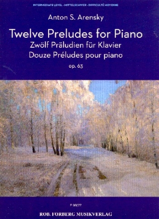 12 Prludes op.63 fr Klavier