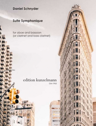 Suite Symphonique fr Oboe (Klarinette) und Fagott (Bassklarinette) Partitur und Stimmen