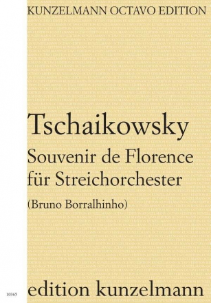 Souvenir de Florence fr Streichorchester Partitur