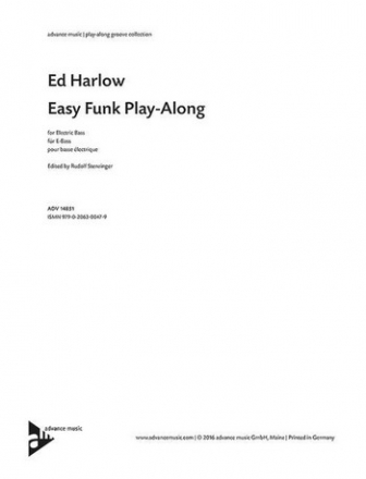 Easy Funk Playalong for flexible wind ensemble and rhythm section double bass/electric bass
