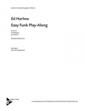 Easy Funk Playalong for flexible wind ensemble and rhythm section percussion/drum set