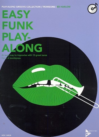 Easy Funk Playalong (+Online Audio) fr 1-4 Posaunen Spielpartitur