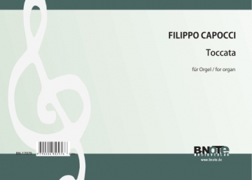 Capocci, Filippo, Toccata Orgel Spielnoten