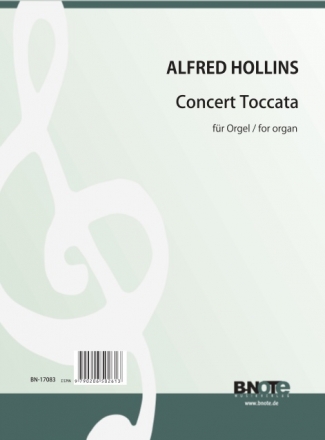 Hollins, Alfred, Concert Toccata Orgel Spielnoten