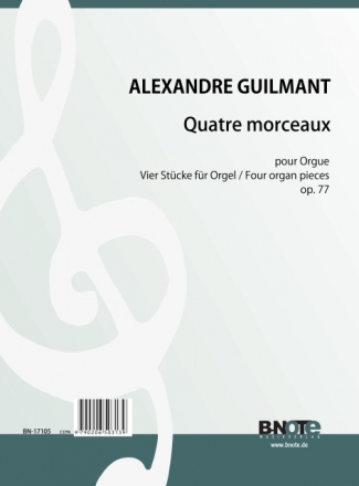 4 morceaux op.77 pour orgue