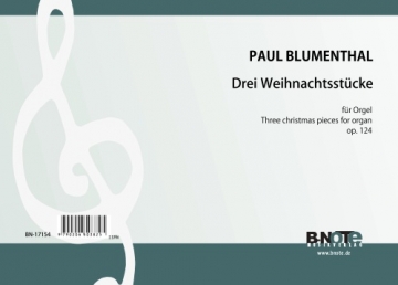 3 Weihnachtsstcke op.124 fr Orgel