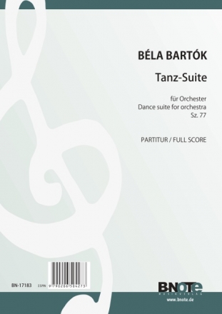 Tanz-Suite fr Orchester Partitur