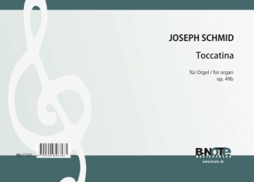 Schmid, Josef, Toccatina op.49b Orgel Spielnoten