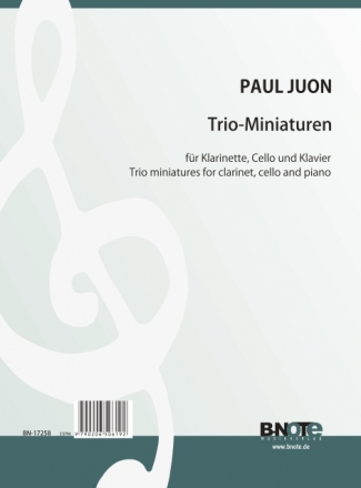 4 Trio-Miniaturen fr Klarinette, Cello und Klavier