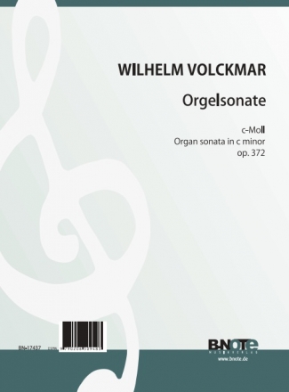 Orgelsonate c-Moll op.372 fr Orgel