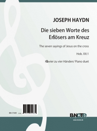 Die sieben Worte des Erlsers am Kreuz Hob. XX:1 fr Klavier 4hd